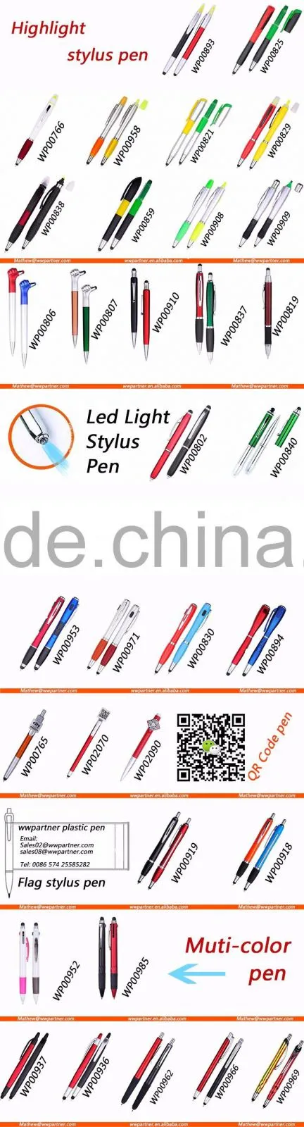 Office Smooth Line Twist Action Ball Pen with Metal Body
