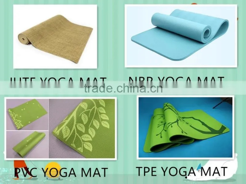 Virson PVC Free Eco-friendly Natural Rubber Yoga Mat