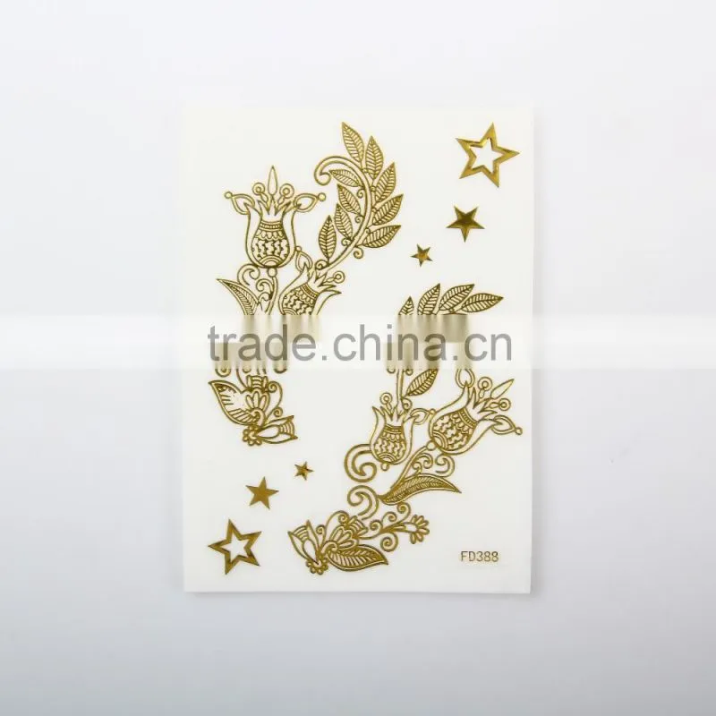 long last metallic tattoo sticker phone sticker for mobile