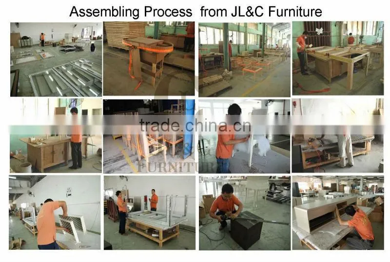 2014 best selling designs corner tv cabinets with wheel, TV wall with solid wood, AH02-30 from JL&C Furniture