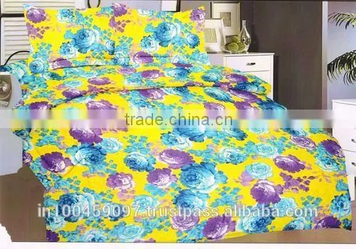 Cotton Printed Bed Sheets