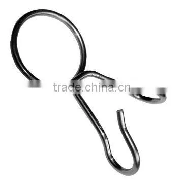 stainless steel double hook spring