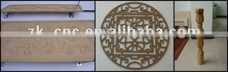 CNC Engraving Cutting Machine With 2 Air Cooling Spindles/Vacuum Table/DSP Control ZK-1325-2
