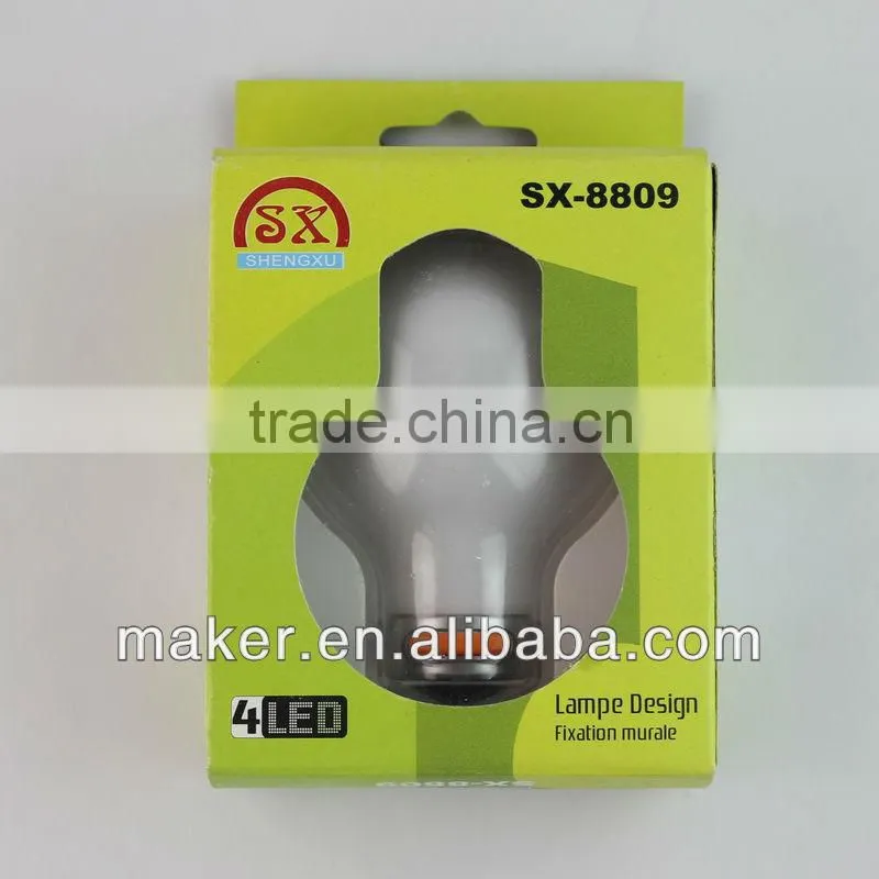 NWL WP1025 Bulb Shape 4 LED Closet Night Light