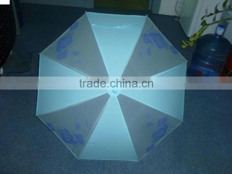 auto open standard size POE materails rainbow umbrella