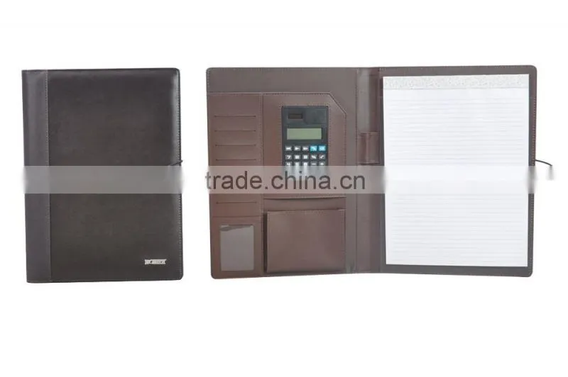 Best quality Cheapest PU leather portfolio stationery products
