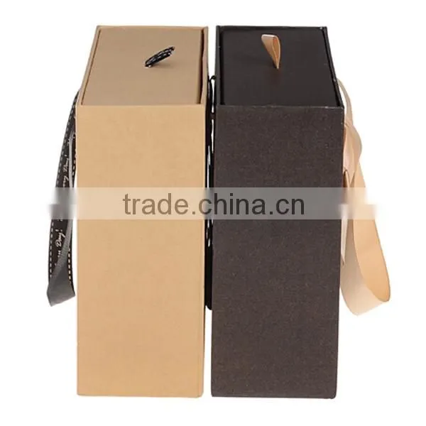 Fashionable Brown Paper Paper Gift Box