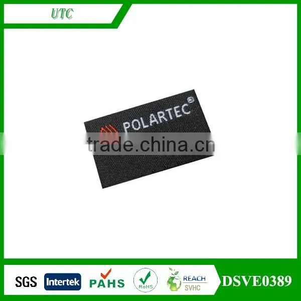 Eco-Friendly Feature and weaving and ultrasonic Technics Woven Label