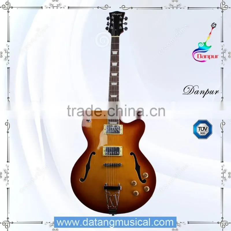 Double neck unfinished DIY electric guitar kit