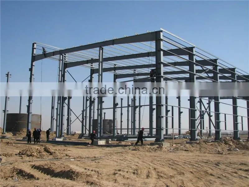 steel structure building and construction