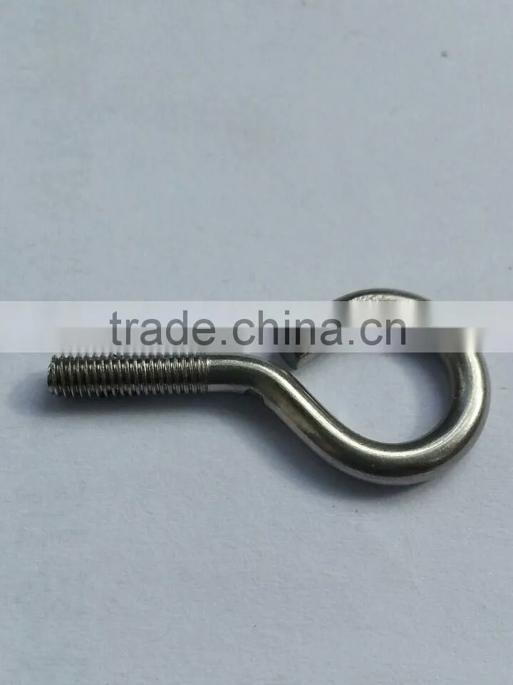 custom ss stainless steel eye bolt