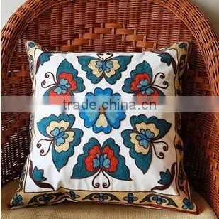 High Quality Household Embroidery Cotton Pillow Case Cover, Living Room Sofa Chair Office Squire Geometric Cushion Cover