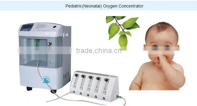 Pediatric Oxygen Concentrator for neonatal use oxygen
