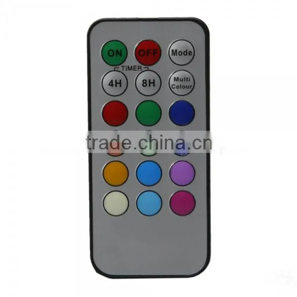 3Pcs Flameless LED Candle Light Colors Changing Candle with Remote Control