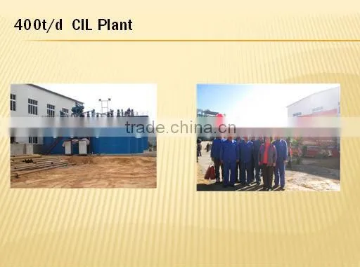 Desorption electrowinning set for gold cyanidation process CIL Plant in Jinpeng company