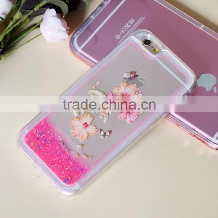 glitter flowing star case for Samsung J1 ace