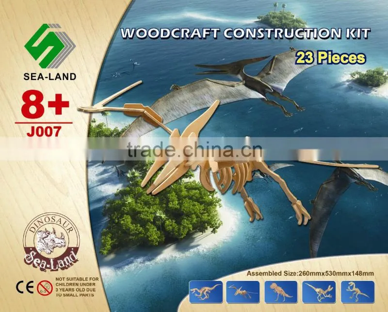 Wooden 3D Puzzle Wisdom Jigsaw