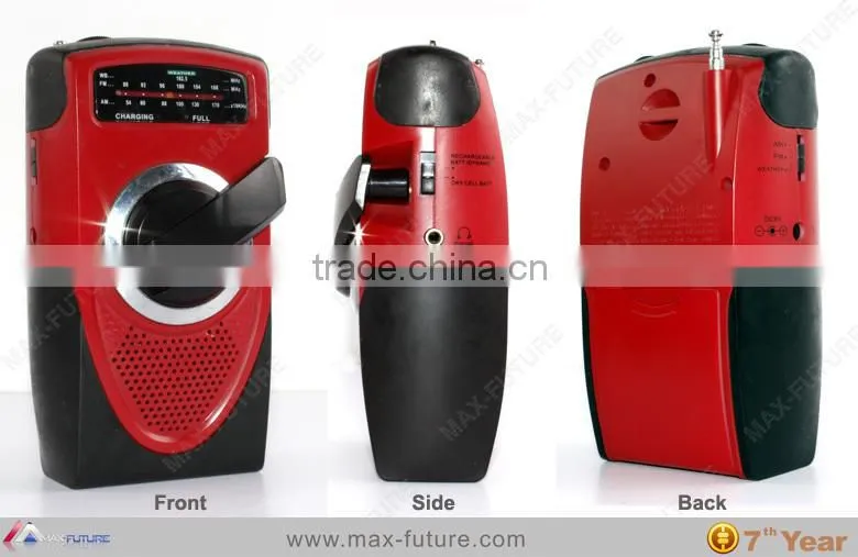 Radio with AM/FM/Weather band Radio with Speaker(F-1702)