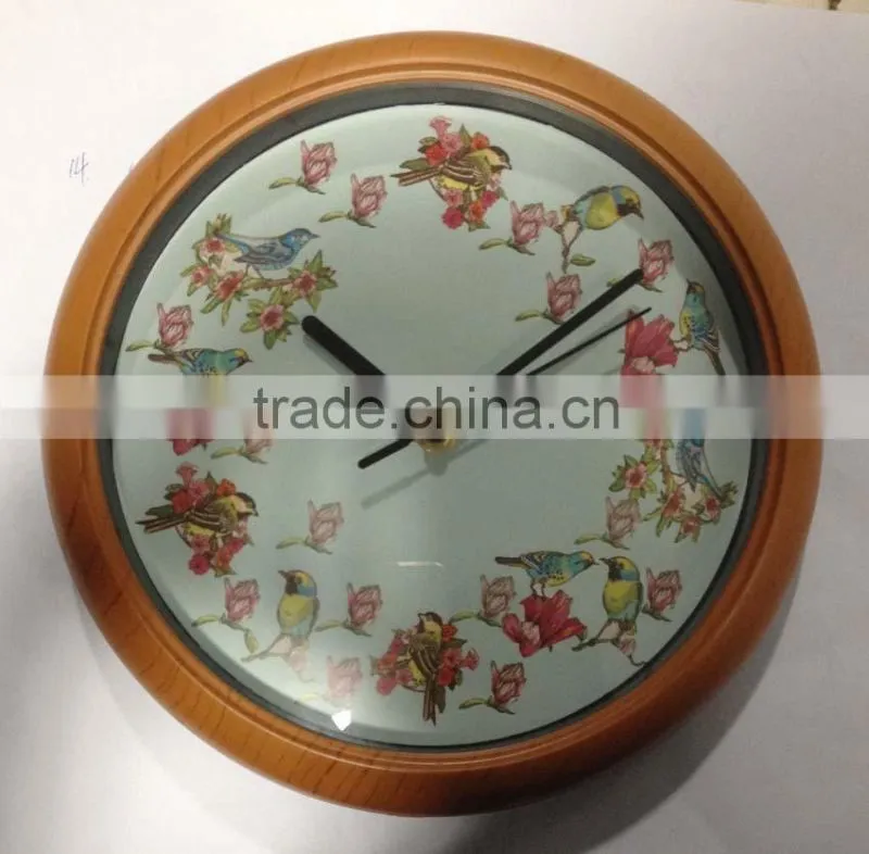 10 inch new bird designed wall clock 2015