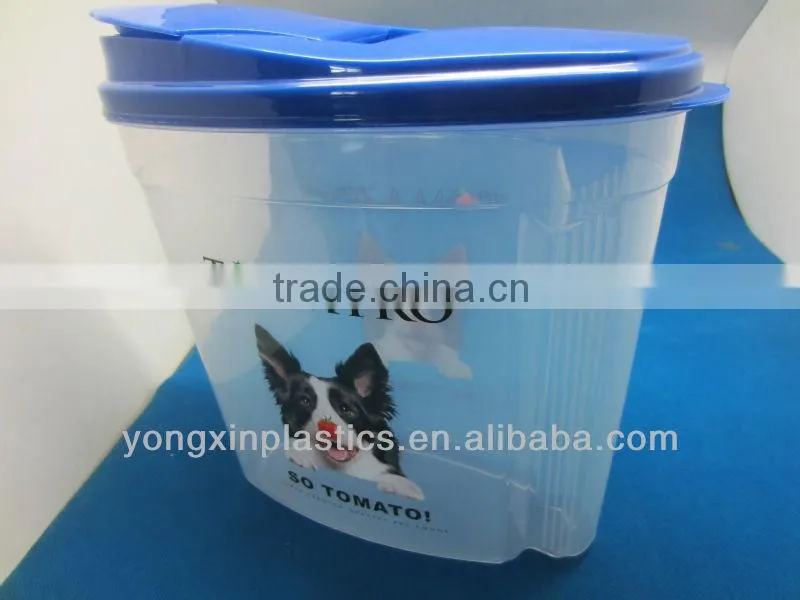 4.5L plastic food storage for cat