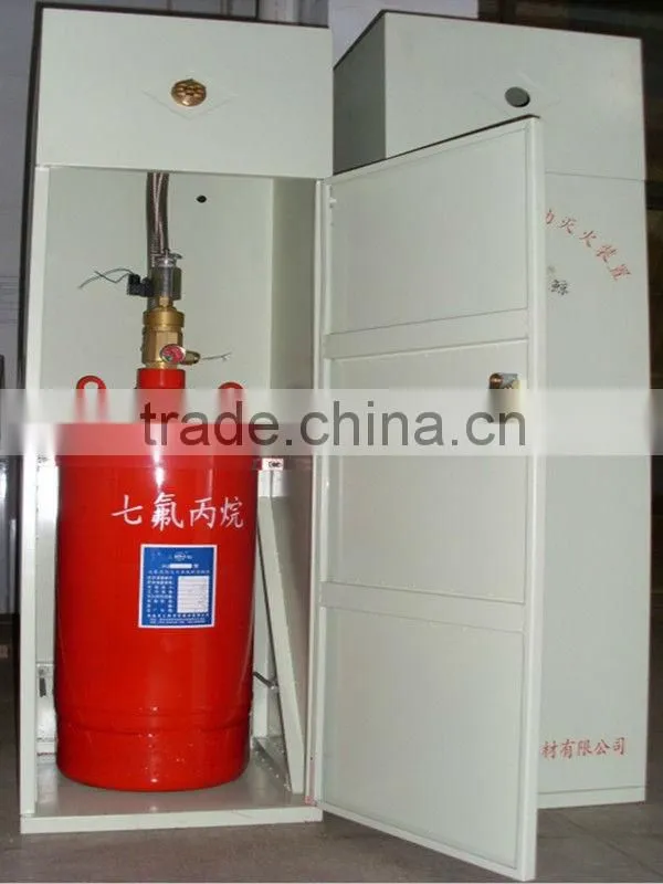 HFC-227ea cabinet fire fighting extinguishing system