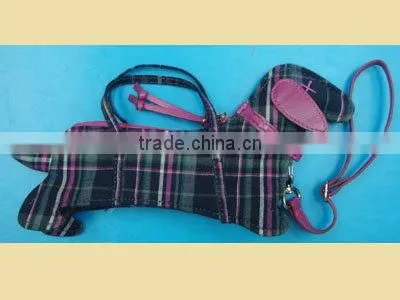 cartoon canvas dog purse for kids