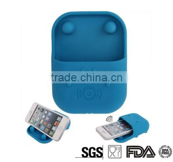 New Promotion Portable Cellphone Accessories silicone portable speakers