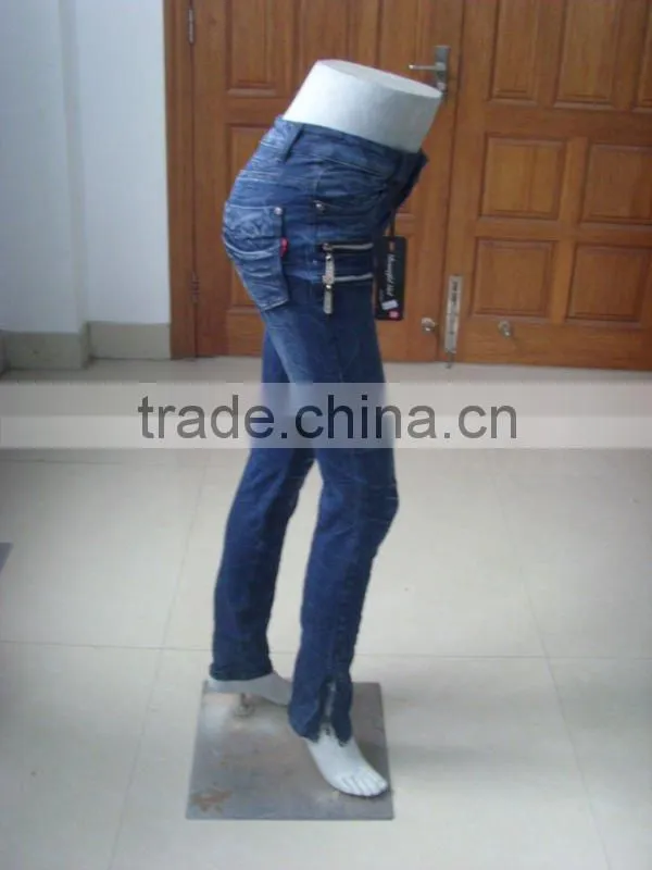 female lower body mannequin for trousers display