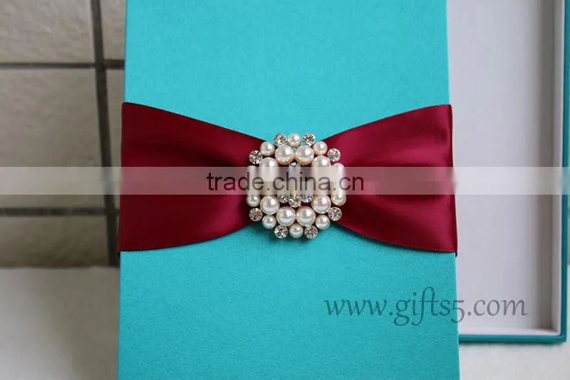 Professional Factory Supply Custom Design wedding invitation gift box from direct manufacturer