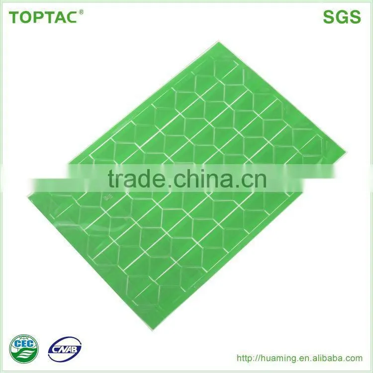 Fashion Photo Corner Sticker, Pure Gren Color Label