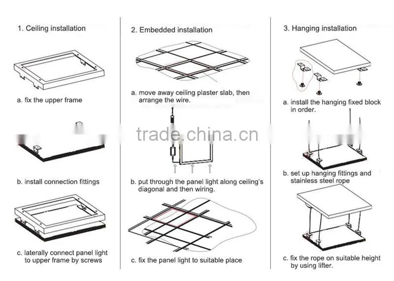 600mm*600mm square aluminum LED Panel Light