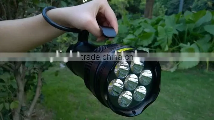 7 x Raylights XML-T6 led dive light scuba diving suit scuba diving light