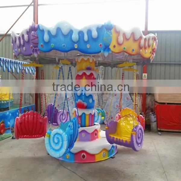 Funfair rides Amusement park equipment flying chair / Amusement rides swing carousel for sale