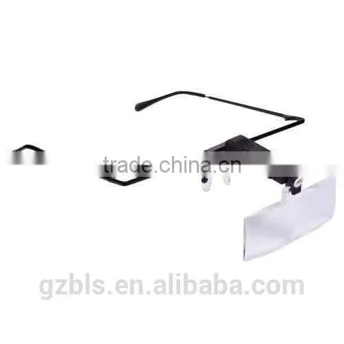 Head-worn loupe for eyelash extension