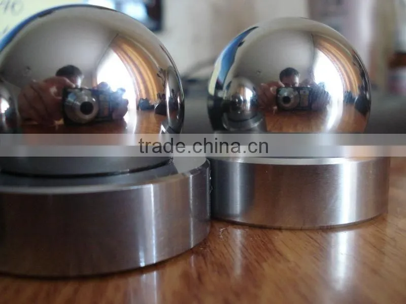 Stellite valve ball and seat