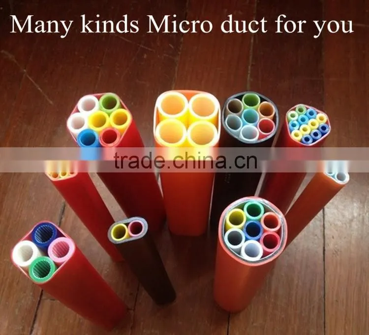 Best sales high quality HDPE round direct buried Microducts for air blowing fiber