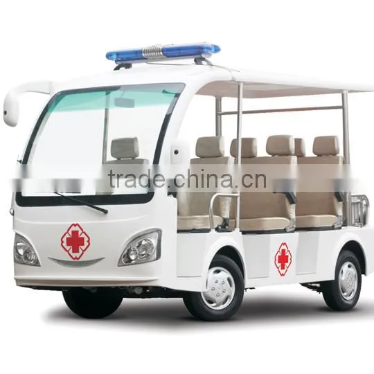 6 seats 48v 4.2kw electric ambulance