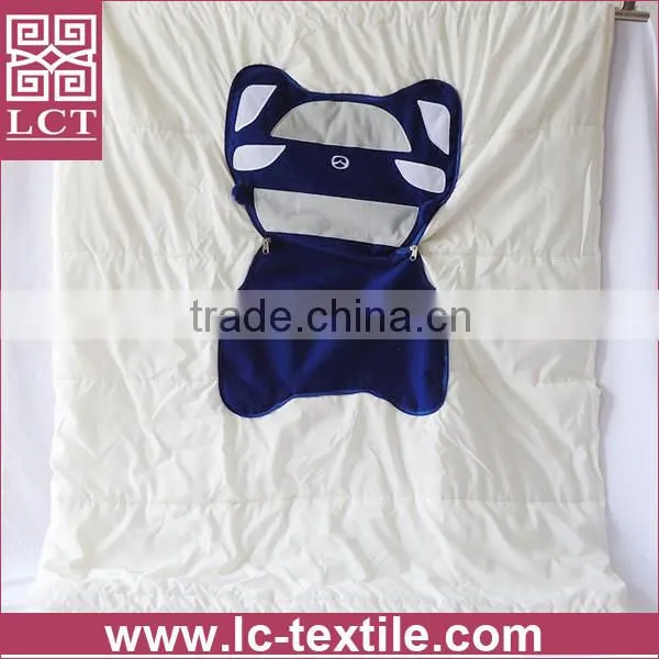 supply 2015 best selling customized patchwork polar fleece car shaped cushion accessory blanket insert(LCTP0170)