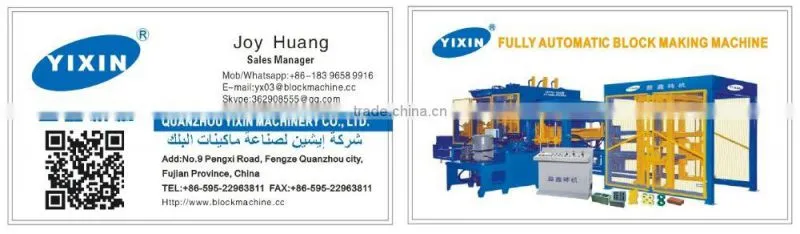 High Demand Products China Hollow Block Machine Mud Brick Making Machine