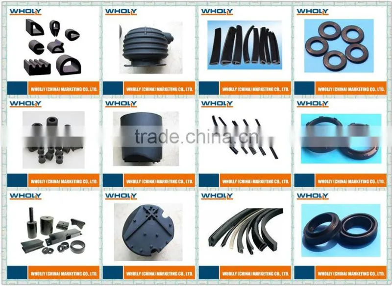square, door bottom heat seal rubber strip