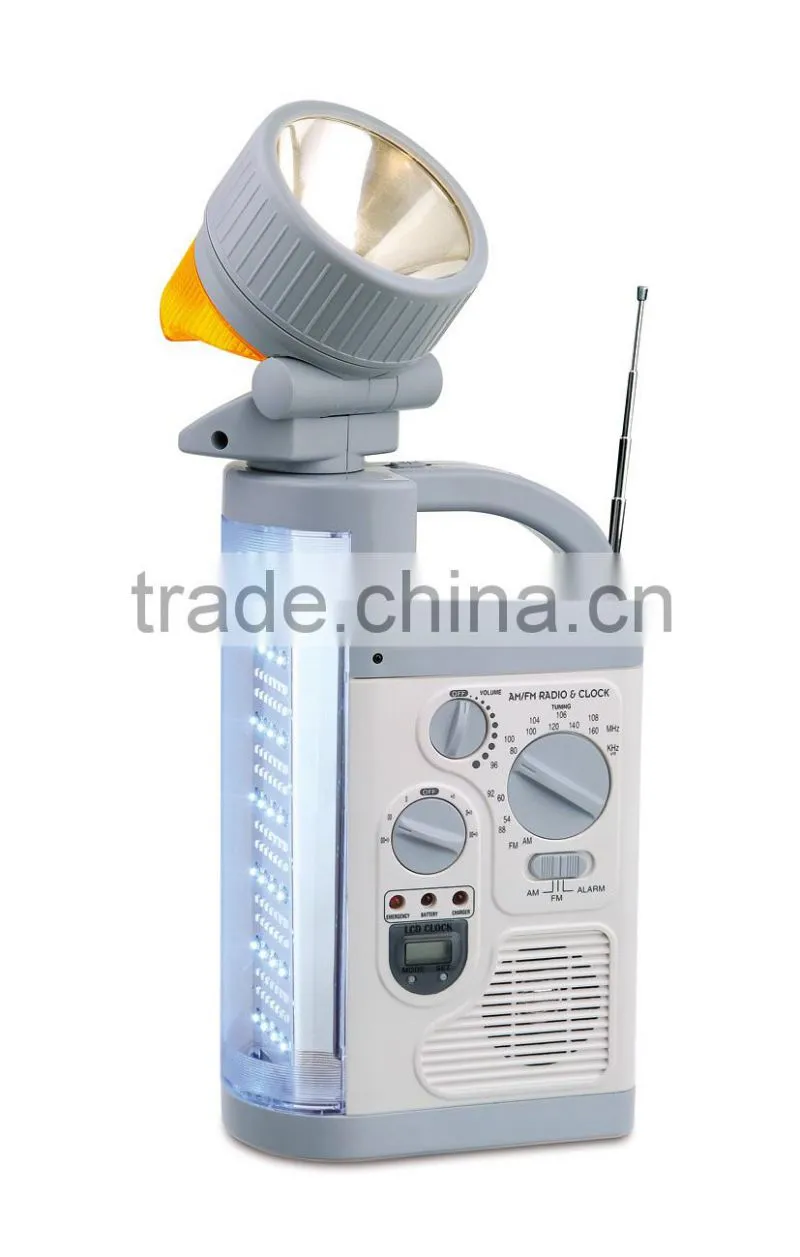 Rechargeable LED camping light with timer MODEL 178L