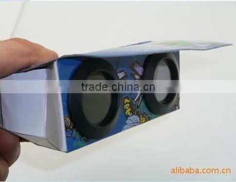 Cheapest and hot sale China folding paper binoculars