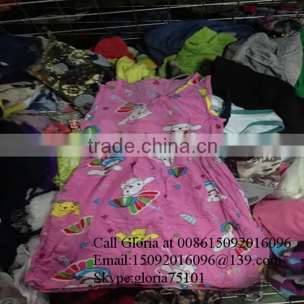 Mix recycling used clothing in bales miami