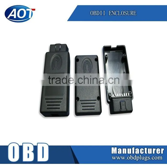 Wholesale Price White Plastic Material OBD2 Case for GPS Tracker