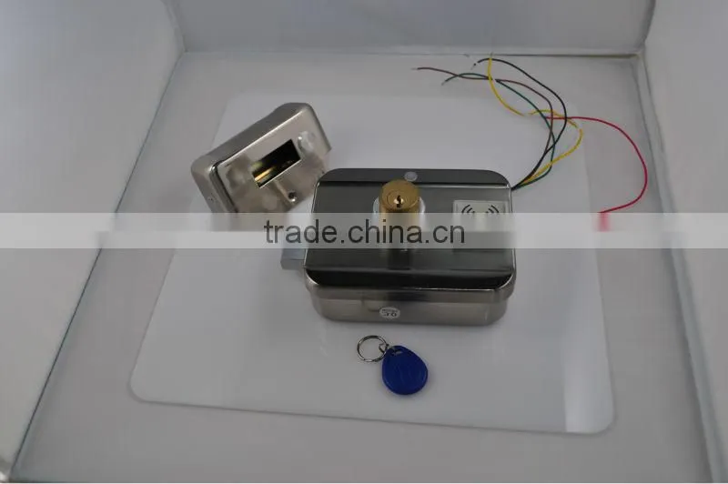 electric locking door lock with excellent quality Standalone Steel Drawback Lock