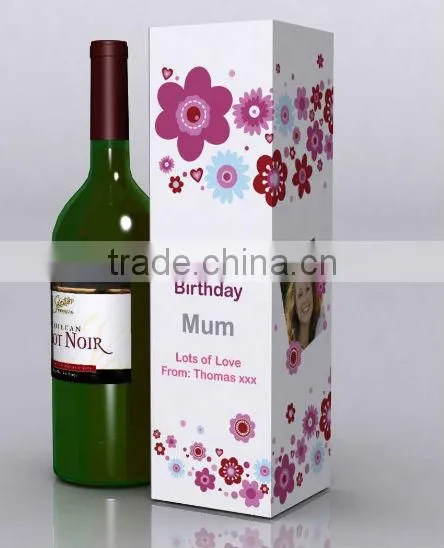 Decorative Wine Glass Packing Box For Display With Blister Insert (High Quality,Fast Printing)