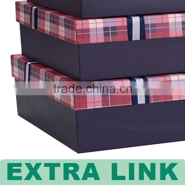 Colourful square storage top and base box