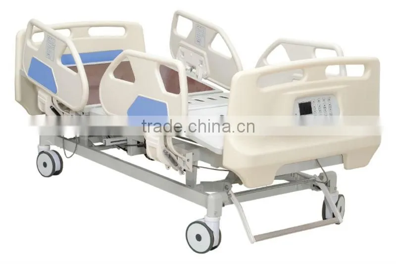 KL001-3 X-ray Available Electric ICU Room Hospital Bed,Five functions ICU electric bed with X-ray function for sale