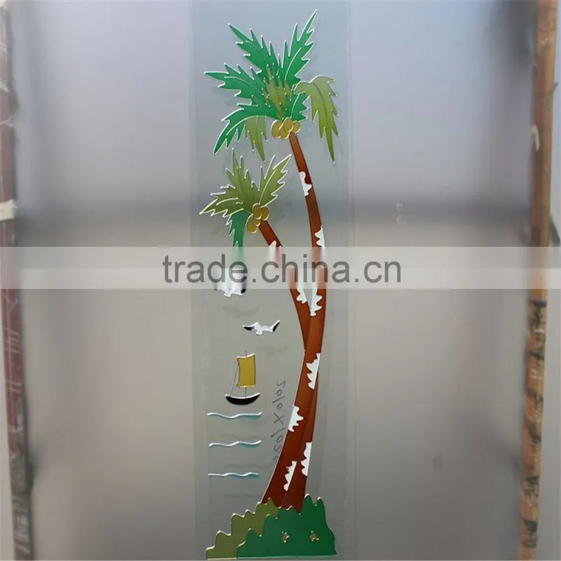 hot selling silkscreen painted glass for home decoration