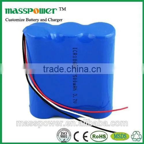 Shenzhen Masspower Wholesale Electronics Lithium Li ion Battery 3000mah